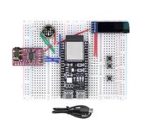Bosiyrggrl Robot Vocale AI ESP32-S3 Development Board Breadboard Kit Audio da 3,5 mm per per L'Educazione degli Studenti