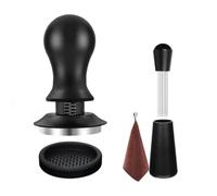 Bosiyrggrl Set di Accessori per Espresso da 5 Pezzi con Pressino per Espresso, Strumento WDT, Mestolo per Caffè, Brocca per Montare il Latte da 51 mm