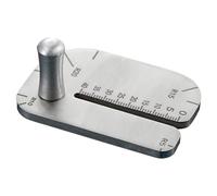 Bosiyrggrl Strumento Ausiliario per Cucire in Pelle, Realizzato in Metallo Resistente, Funge da Guida per Un'Installazione Precisa e Durevole per L' in Pelle.