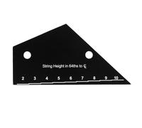 Bosiyrggrl Strumento di Livellamento Chitarra Basso Manico Tastiera Righello di Misurazione Strumento di Livello Bilanciere Chitarra