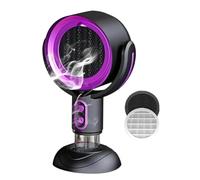 Bosiyrggrl Ventola per Fumo, Filtro Removibile e Lavabile, Ventilatore Portatile per L'Eliminazione del Fumo, Purificatore D'Aria per L'Allontanamento del Fumo B