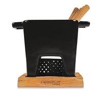 BOSKA Bourguignonne Tapas Nero L - per 350 Grammi di Formaggio Fuso - 600 ml