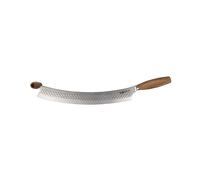 Boska Coltello da Pizza & Formaggio Oslo+ / Antiaderente BSF™ / Sicuro da usare per entrambe le mani/Per pizza e formaggio/Elegante/Legno di Quercia & Acciaio Inossidabile