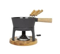 BOSKA SET FONDUTA IN GHISA PER FORMAGGIO PRO NERO
