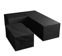 Bosmere Copertura modulare per tutte le stagioni a forma di L, lato destro, lunga, 100% impermeabile, protezione UV, resistente tessuto Oxford 600D, L260 W210 H82 cm, 6AM667C