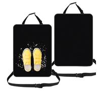 Bosmsaslad 2 Pcs Proteggi Sedile Auto Bambini Posteriore, Protezione Sedili Auto, Copri Schienale Sedile Posteriore, Impermeabile Antisporco 600D Oxford Backseat Copri Cars per Schienale