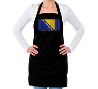 Bosnia E Erzegovina Bandiera - Unisex Adulti Grembiule - Balcani Sarajevo Paese