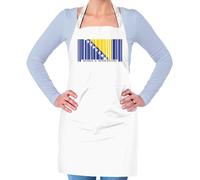 Bosnia E Erzegovina Bandiera - Unisex Adulti Grembiule - Balcani Sarajevo Paese