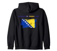 Bosnia ed Erzegovina Design Felpa con Cappuccio
