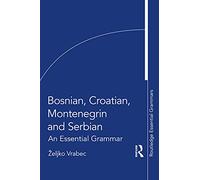 Bosnian, Croatian, Montenegrin and Serbian