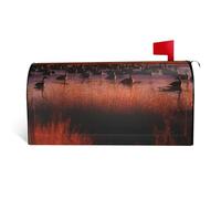 Bosque del Apache - Coperture magnetiche per cassette postali per rifugio faunistico, dimensioni standard, 53,3 x 45,7 cm, decorative, impermeabili, copertura per cassetta delle lettere personalizzate