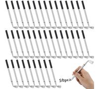 BOSREROY 50 penne a sfera da golf, mini penne a sfera da 1,0 mm, penne decorative da golf per scuola, ufficio, souvenir, oggetti di scena per mazze da golf, penne divertenti per scrivere sport