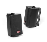 Boss 1241819 MR4.3B Altoparlante Satellite, Nero, Confezioni da 2