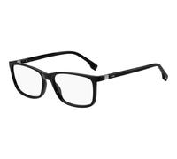 BOSS 1573 807 Men's Eyeglasses - Black Frame, Rectangular Shape