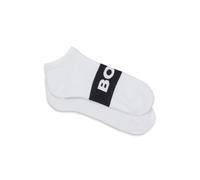 Boss 2p As Logo_CC Calze, White 100, 39-42 (Pacco da 2) Uomo