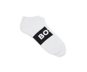 BOSS 2p As Logo_CC Calze, White100, 43-46 (Pacco da 2) Uomo