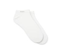 BOSS Calze alla caviglia in tessuto elasticizzato in confezione da due - Style 2P AS uni CC, 50469849 Bianco 39-42