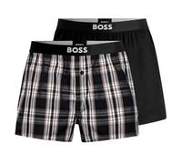 BOSS 2p Boxer Shorts EW 10269540 01 Pigiama Corto, Black 003, XL Uomo