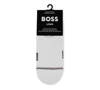 BOSS 2P LC Iconic CC Calzini Invisibili, White100, 40-46 Uomo