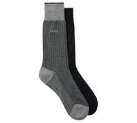 BOSS 2p Rs Mini Design Mc, Calzini normali Uomo, Black1, 43-44
