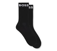 Calzini da tennis BOSS x Matteo Berrettini Quarter-Length Socks In Stretch Fabric - black 39-42