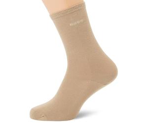 BOSS 2p Rs Uni Logo CC W 10272219 0 Calze Regolari, Beige Medio, 39-42 Donna