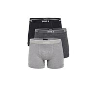 BOSS 3-Pack Cotton Boxer Brief Slip, Multi Grigio/Antracite/Nero, XL (Pacco da 3) Uomo