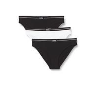 BOSS 3P Brief Breve, Open White120, XXL Donna