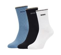 Boss - 3P QS Rib Stripe CC - - Underwear - Uomo - Multicolore - M