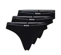 BOSS 3P Thong Corda, Black1, XL Donna