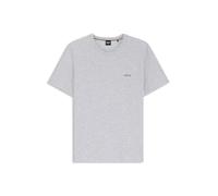 BOSS Maglia in cotone elasticizzato con logo ricamato - Style Mix&Match T-Shirt R, 50515312 Grigio chiaro M
