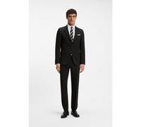 BOSS Abito due pezzi in misto lana mélange elasticizzato - Style H-Harvey-2Pcs-263CNF, 50576192 Nero 50