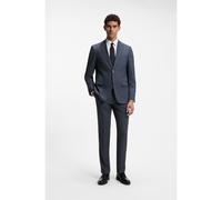 BOSS Abito due pezzi in tessuto elasticizzato con micromotivo - Style H-Jasper-2Pcs-C-253, 50577222 Blu 52