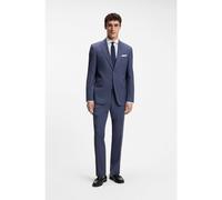 BOSS Abito due pezzi regular fit in lana elasticizzata mélange - Style H-Jeckson-2Pcs-263, 50567234 Blu 27