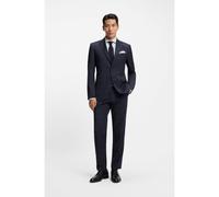 BOSS Abito due pezzi regular fit in lana vergine a quadri - Style H-Jeckson-2Pcs-253, 50557250 Blu scuro 46