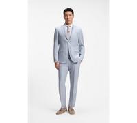 BOSS Abito due pezzi regular fit in tessuto a quadri - Style H-Jeckson-2Pcs-263, 50567251 Celeste 52