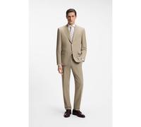 BOSS Abito due pezzi regular-fit in tessuto di facile manutenzione - Style H-Jeckson-2Pcs-253, 50571072 Beige 44