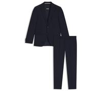 BOSS Abito due pezzi regular fit in tessuto elasticizzato a motivi - Style H-Jeckson-2Pcs-253, 50551755 Blu scuro 44