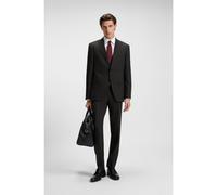 BOSS Abito due pezzi regular fit in tessuto elasticizzato a motivi - Style H-Jeckson-2Pcs-253, 50551755 Marrone scuro 28