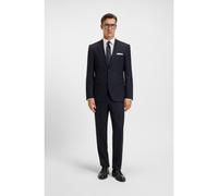 BOSS Abito due pezzi regular fit in tessuto elasticizzato a motivi - Style H-Jeckson-2Pcs-253, 50551755 Blu scuro 48