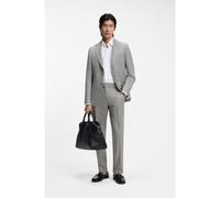 BOSS Abito due pezzi slim fit in cotone e lana vergine - Style C-Huge-2pcs-261, 50557268 Argento 46