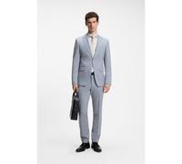 BOSS Abito due pezzi slim fit in lana vergine - Style H-Huge-2Pcs-263, 50569802 Celeste 44