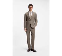 BOSS Abito due pezzi slim fit in lana vergine - Style L-Harvers-2Pcs-241, 50566428 Marrone 50