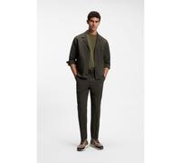 BOSS Abito due pezzi slim fit in seersucker misto lana - Style P-Carper-OS-2Pcs-263, 50567523 Verde scuro 98