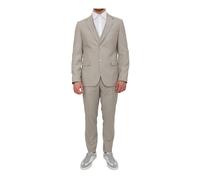 BOSS Abito tre pezzi slim fit in lana vergine - Style H-Houston-3Pcs-262, 50561836 Grigio chiaro 52