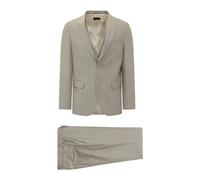 BOSS Abito tre pezzi slim fit in lana vergine - Style H-Houston-3Pcs-262, 50561836 Grigio chiaro 48