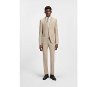 BOSS Abito regular fit in lana vergine con micromotivo - Style H-Jeckson-2Pcs-253, 50546069 Colore neutro 46
