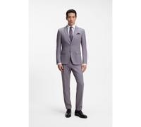 BOSS Abito slim fit due pezzi in tessuto con micromotivo - Style H-Huge-2Pcs-253, 50561834 Lilla 48
