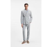 BOSS Abito slim fit due pezzi in tessuto seersucker elasticizzato - Style C-Huge-2Pcs-DB-263, 50567535 Righe azzurre 58