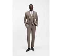 BOSS Abito tre pezzi regular fit in serge di lana vergine - Style H-Jeckson-3Pcs-263, 50571960 Marrone chiaro 106